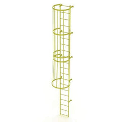 TRI-ARC - Rolling & Wall Mounted Ladders & Platforms Type: Fixed Ladder Style: Safety Cage - All Tool & Supply