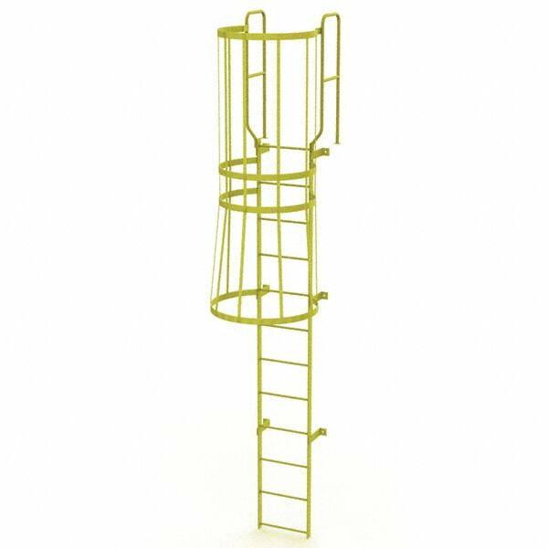 TRI-ARC - Rolling & Wall Mounted Ladders & Platforms Type: Fixed Ladder Style: Safety Cage - All Tool & Supply