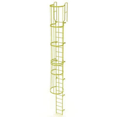 TRI-ARC - Rolling & Wall Mounted Ladders & Platforms Type: Fixed Ladder Style: Safety Cage - All Tool & Supply