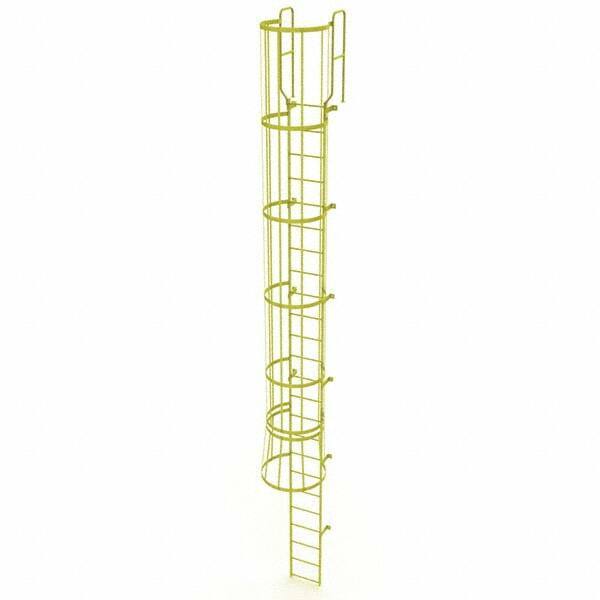 TRI-ARC - Rolling & Wall Mounted Ladders & Platforms Type: Fixed Ladder Style: Safety Cage - All Tool & Supply