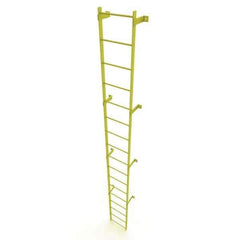 TRI-ARC - Rolling & Wall Mounted Ladders & Platforms Type: Fixed Ladder Style: Safety Cage - All Tool & Supply