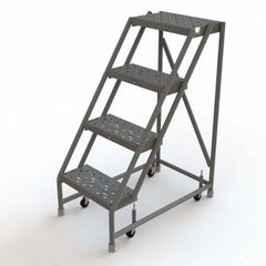 TRI-ARC - Rolling & Wall Mounted Ladders & Platforms Type: Rolling Warehouse Ladder Style: Rolling Platform Ladder - All Tool & Supply