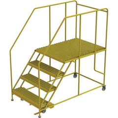 TRI-ARC - Rolling & Wall Mounted Ladders & Platforms Type: Rolling Work Platform Style: Steel Work Platform - All Tool & Supply