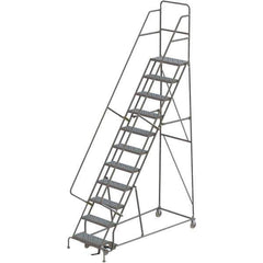 TRI-ARC - Rolling & Wall Mounted Ladders & Platforms Type: Rolling Warehouse Ladder Style: Rolling Platform Ladder - All Tool & Supply