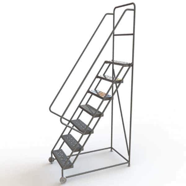 TRI-ARC - Rolling & Wall Mounted Ladders & Platforms Type: TiltNRoll Rolling Ladder Style: Tilt & Roll Safety Ladder - All Tool & Supply