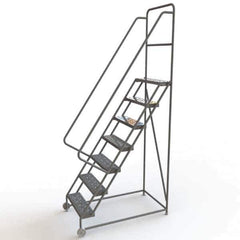 TRI-ARC - Rolling & Wall Mounted Ladders & Platforms Type: TiltNRoll Rolling Ladder Style: Tilt & Roll Safety Ladder - All Tool & Supply