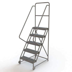 TRI-ARC - Rolling & Wall Mounted Ladders & Platforms Type: TiltNRoll Rolling Ladder Style: Tilt & Roll Safety Ladder - All Tool & Supply