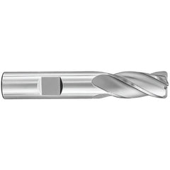 ‎1″ End Mill 4FL .045R TC WF - SER 01C 1x1x1-1/2x4 - Exact Industrial Supply