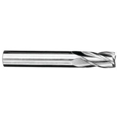 ‎7/8 End Mill 4FL SQ TA - SER 01S 7/8x7/8x1-1/2x4 - Exact Industrial Supply