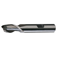 ‎17/64″ × 3/8″ × 9/16″ × 2-1/2″ RHS / RHC HSS HSS Single End 2-Flute Center Cutting End Mill - TiCN