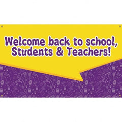 NMC - Banners Message Type: Safety Reinforcement & Motivational Legend: Welcome Back To School Students & Teachers! - All Tool & Supply