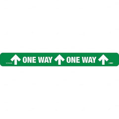 NMC - "One Way" Adhesive-Backed Floor Sign - All Tool & Supply