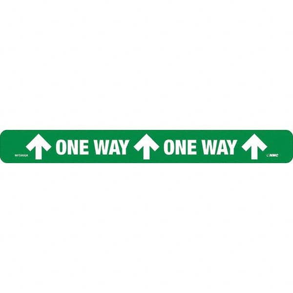 NMC - "One Way" Adhesive-Backed Floor Sign - All Tool & Supply