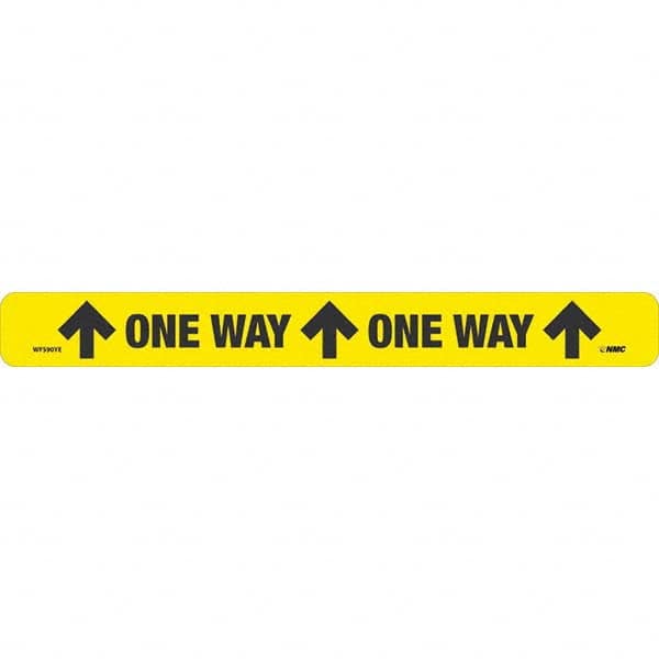 NMC - "One Way" Adhesive-Backed Floor Sign - All Tool & Supply