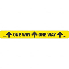 NMC - "One Way" Adhesive-Backed Floor Sign - All Tool & Supply