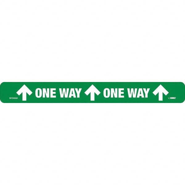 NMC - "One Way" Adhesive-Backed Floor Sign - All Tool & Supply