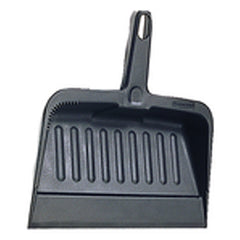 Heavy-Duty Dust Pan - Plastic construction. 8 1/4″ W × 12 1/4″ L × 2 5/8″ D - All Tool & Supply