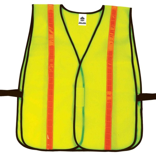 8040HL Lime Non-Cert Hi-Gloss Vest - All Tool & Supply