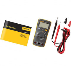 Fluke - Multimeters Multimeter Type: Digital Measures: Capacitance; Diode Test; Resistance; Voltage - All Tool & Supply