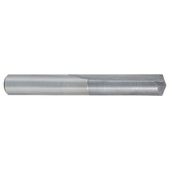 ‎#42 Dia. x #42 Shank × 3/4″ Flute Length × 1-3/4″ OAL, Bright, Solid Carbide Drill