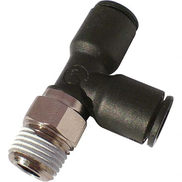 Legris - Plastic Push-To-Connect Tube Fittings Type: Male Run Tee Tube Outside Diameter (Inch): 3/16 - All Tool & Supply