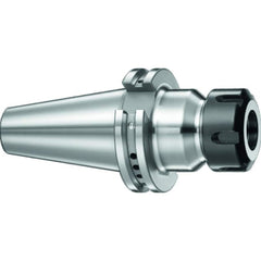 Schunk - Collet Chucks; Collet System: ER ; Collet Series: ER25 ; Shank Type: Taper ; Modular Connection Size: CAT40 ; Projection (Inch): 4 ; Through Coolant: Yes - Exact Industrial Supply