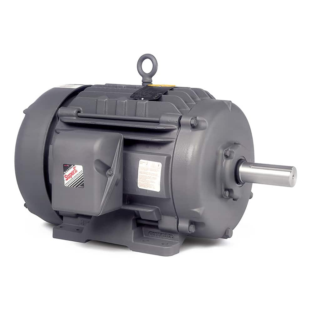 Baldor Reliance - Industrial Electric AC/DC Motors; Motor Type: Three Phase ; Type of Enclosure: TEFC ; Horsepower: 50 ; Thermal Protection Rating: None ; Name Plate RPMs: 1800 ; Voltage: 208-230/460 - Exact Industrial Supply