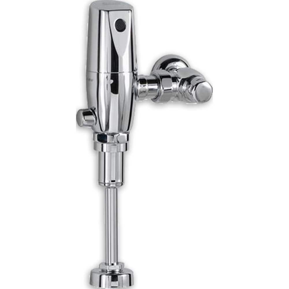 American Standard - Automatic Flush Valves; Type: Touchless Urinal Flush Valve ; Style: Modern ; Gallons Per Flush: 0.125 ; Pipe Size: 3/4 (Inch); Spud Coupling Size: 3/4 (Inch); Cover Material: Chrome - Exact Industrial Supply