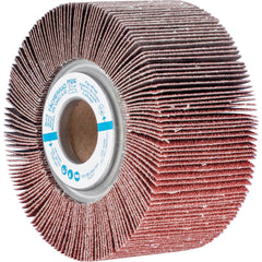 PFERD - Unmounted Flap Wheels; Abrasive Type: Coated ; Outside Diameter (Inch): 4 ; Face Width (Inch): 2 ; Center Hole Size (Inch): 1 ; Abrasive Material: Aluminum Oxide ; Grit: 60 - Exact Industrial Supply