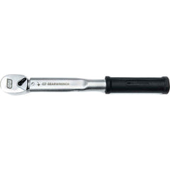 GEARWRENCH - Torque Wrenches; Type: Torque Wrench ; Drive Size: 1/4; 3/8; 1/2 ; Maximum Torque (In/Lb): 444.0 ; Maximum Torque (Ft/Lb): 37.00 ; Maximum Torque (Inch/oz): 7104.00 ; Maximum Torque (Nm): 50.000 - Exact Industrial Supply