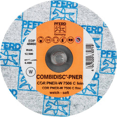 PFERD - Quick Change Discs; Disc Diameter (Inch): 3 ; Attaching System: Quick Change Type CDR ; Abrasive Type: Non-Woven ; Abrasive Material: Silicon Carbide ; Grade: Fine ; Backing Material: Cloth - Exact Industrial Supply