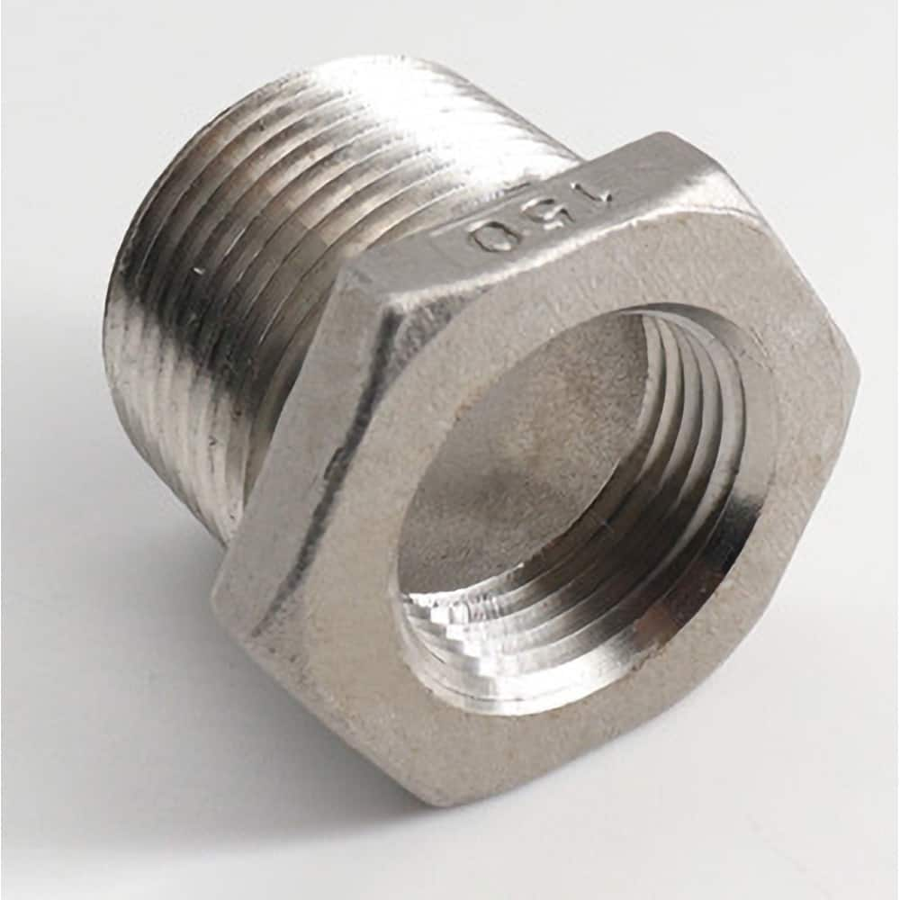 Pipe Fitting: 2-1/2 x 1/2″ Fitting, 316 Stainless Steel 150 psi