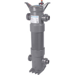 Hayward - Bag Filter Housings; Bag Size (#): 1 ; Length (Decimal Inch): 16.0000 ; Pipe Size: 2 (Inch); End Connections: Flanged ; Maximum Flow Rate (GPM): 100 ; Maximum Working Pressure (psi): 150.000 - Exact Industrial Supply