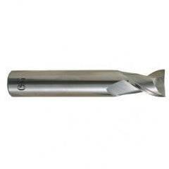 1 Dia. x 4 Overall Length 2-Flute Square End Solid Carbide SE End Mill-Round Shank-Center Cutting-Uncoated - All Tool & Supply