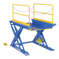 Vestil - Lifting Tables; Type: Lift Table ; Lift Style: Scissor ; Style: Portable Electric Hydraulic ; Load Capacity (Lb.): 3000.000 ; Minimum Height (Inch): 13 ; Lift Height (Inch): 54 - Exact Industrial Supply