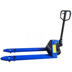 Power Pallet Truck: 4,400 lb Capacity, 21″ OAW, 21″ Forks 2″ Min Lift Height, 48″ Fork Length x 21″ Fork Width, 21″ Overall Width