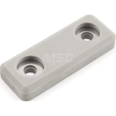 Catches; Type: Sealed Magnetic Catch; Length (mm): 45.00; Height (mm): 6.6000; Width (mm): 17.00; Finish/Coating: Light Gray; Magnetic Force: 4.4; Minimum Order Quantity: Silicone Rubber; Material: Silicone Rubber; Color: Light Gray; Material: Silicone Ru