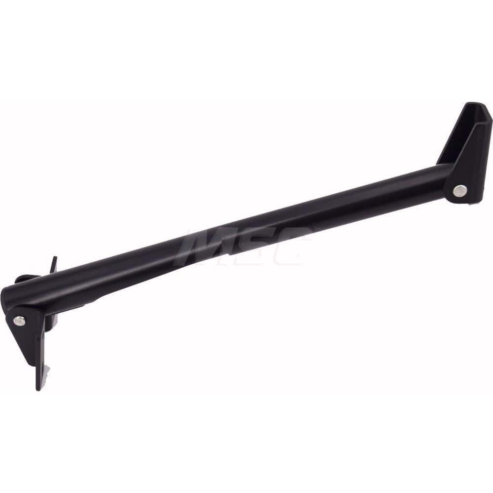 Brackets; Type: Folding Bracket; Length (mm): 275.90; Width (mm): 77.00; Height (mm): 50.0000; Load Capacity (Lb.): 121.000; Finish/Coating: Black; Minimum Order Quantity: Aluminum; Material: Aluminum