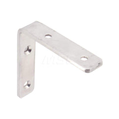 Brackets; Type: Angle Bracket; Length (mm): 60.00; Width (mm): 15.00; Height (mm): 60.0000; Load Capacity (Lb.): 9.000; Finish/Coating: Satin; Minimum Order Quantity: 304 Stainless Steel; Material: 304 Stainless Steel