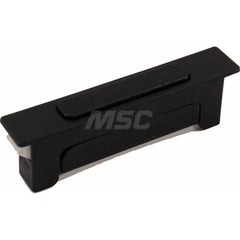 Catches; Type: Snap-In Sealed Magnetic Catch; Length (mm): 54.00; Height (mm): 16.5000; Width (mm): 10.00; Finish/Coating: Black; Magnetic Force: 5.7; Minimum Order Quantity: Polypropylene; Material: Polypropylene; Color: Black; Material: Polypropylene