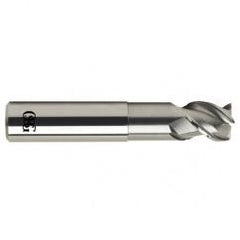 3/4 Dia. x 4 Overall Length 3-Flute .120 C/R Solid Carbide SE End Mill-Round Shank-Center Cutting-Uncoated - All Tool & Supply