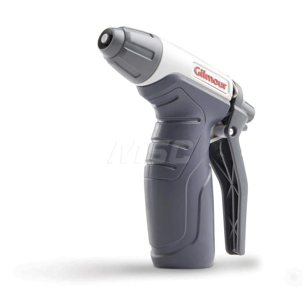 Garden Hose Spray Nozzles; Type: Cleaning Nozzle; Style: Rear Trigger; Material: Plastic; Metal; Color: Gray; Thread Size (Inch): 3/4; Description: Adjustable Cleaning Nozzle; Description: Adjustable Cleaning Nozzle