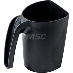 Scoops; Type: Anti Static ESD Scoop; Scoop Shape: Round; Color: Black; Volume Capacity Range: 32 oz. - 63.9 oz.; Material Family: Plastic; Material: Polypropylene