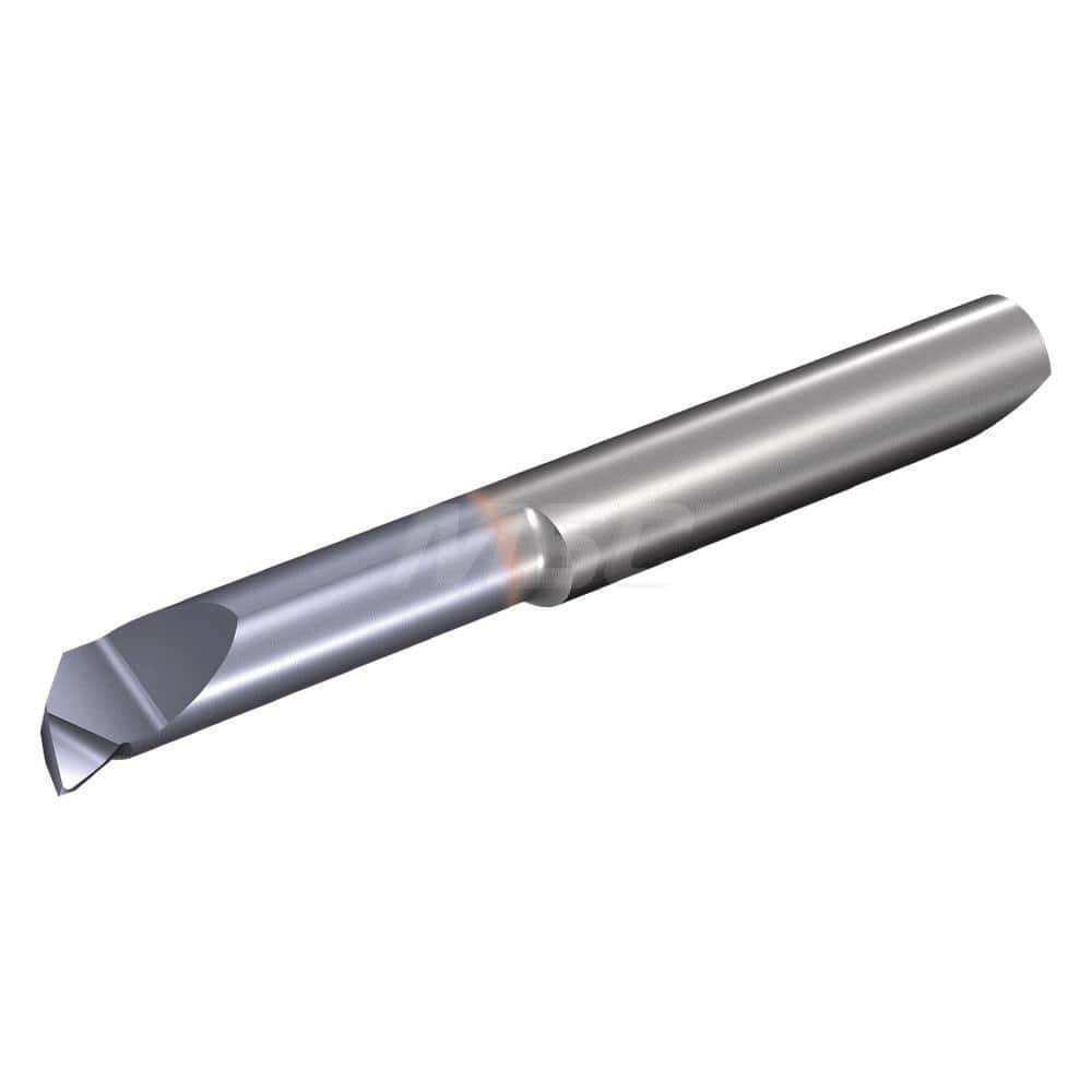 Boring Bars; Boring Bar Type: Micro Boring; Cutting Direction: Right Hand; Minimum Bore Diameter (mm): 6.200; Material Grade: Submicron; Maximum Bore Depth (mm): 35.00; Shank Diameter (mm): 6.0000; Overall Length (mm): 61.0000; Finish Coating: AlTiN; Seri