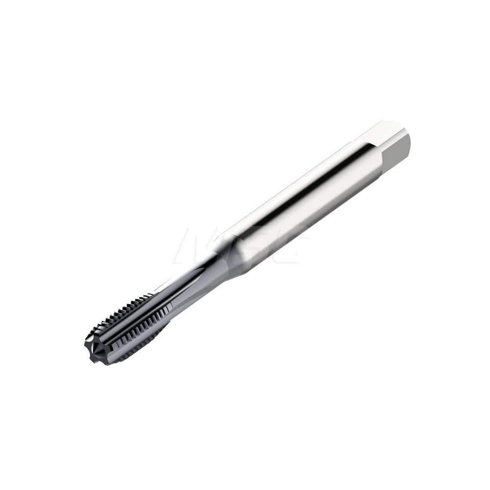 Straight Flutes Tap: Metric, 5 Flutes, Modified Bottoming, 6HX, Powdered Metal High Speed Steel, TiAlN Finish Right Hand, Series MTS