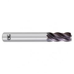 1 x 1 x 1-1/2 x 4 4Fl .125 C/R Carbide End Mill - EXO - All Tool & Supply