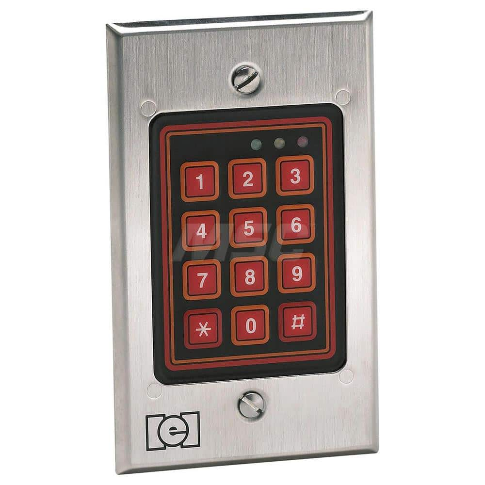 Electromagnet Lock Accessories; Type: Access Control Keypad; For Use With: Indoor or Outdoor Applications; Material: Plastic; Material: Plastic; For Use With: Indoor or Outdoor Applications; Type: Access Control Keypad; Accessory Type: Access Control Keyp