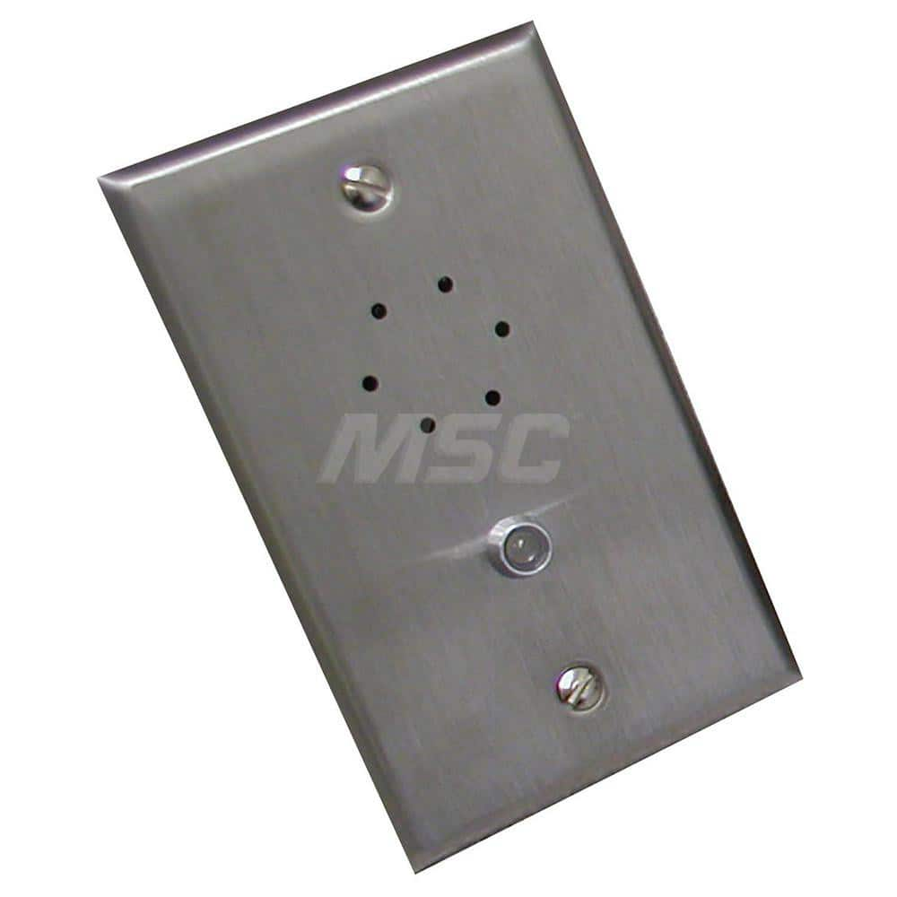 Electromagnet Lock Accessories; Type: Door Prop Alarm Monitoring Station; For Use With: Interior Applications; Material: Stainless Steel; Material: Stainless Steel; For Use With: Interior Applications; Type: Door Prop Alarm Monitoring Station; Accessory T