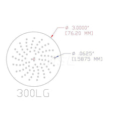 Hook & Loop Disc: 3″ Dia, 500 Grit, Coated, Aluminum Oxide