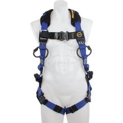 Fall Protection Harnesses: 400 Lb, Single D-Ring Style, Size Small, For Climbing, Back